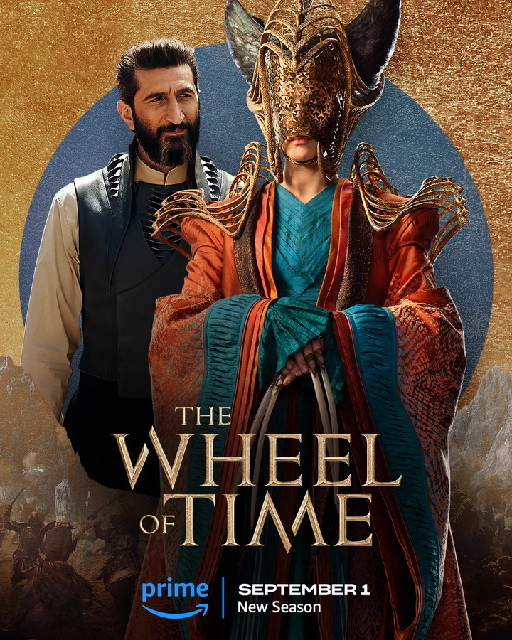 Wheel of Time S2 posters op Amazon Prime Video