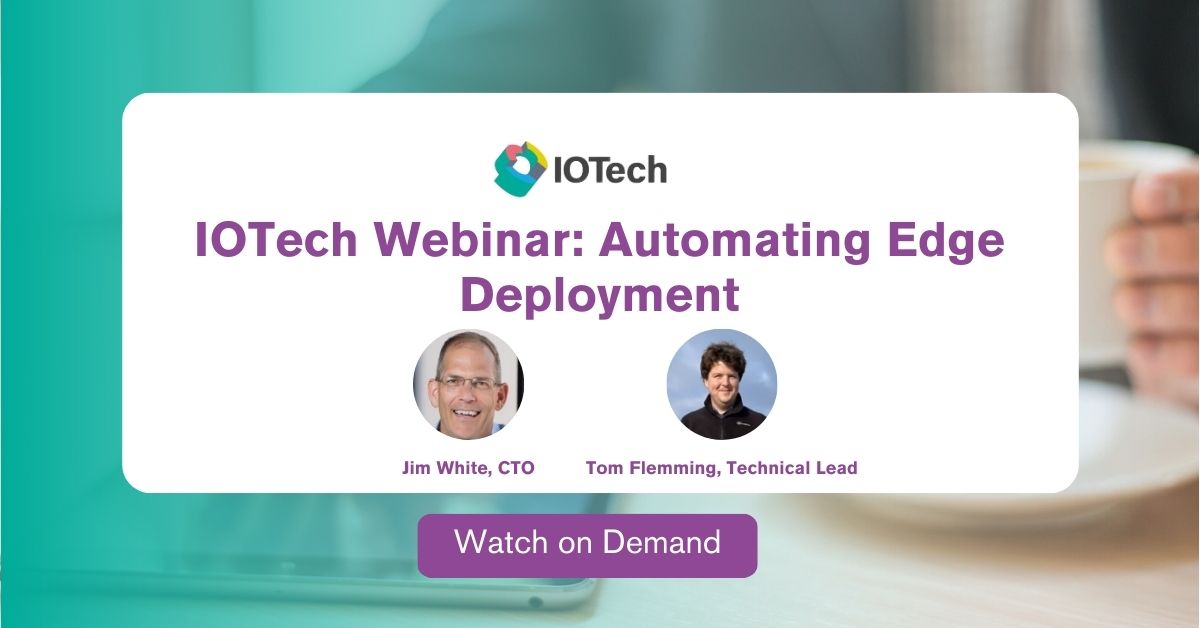 Organizations undergo #IoT-driven #DigitalTransformation, embracing #EdgeTech. Edge empowers convergence, cuts #Latency and enhances #Security. Yet, scaling edge deployment remains a challenge. 

Learn how to automate #EdgeDeployment the right way here: bit.ly/3DhsaiX