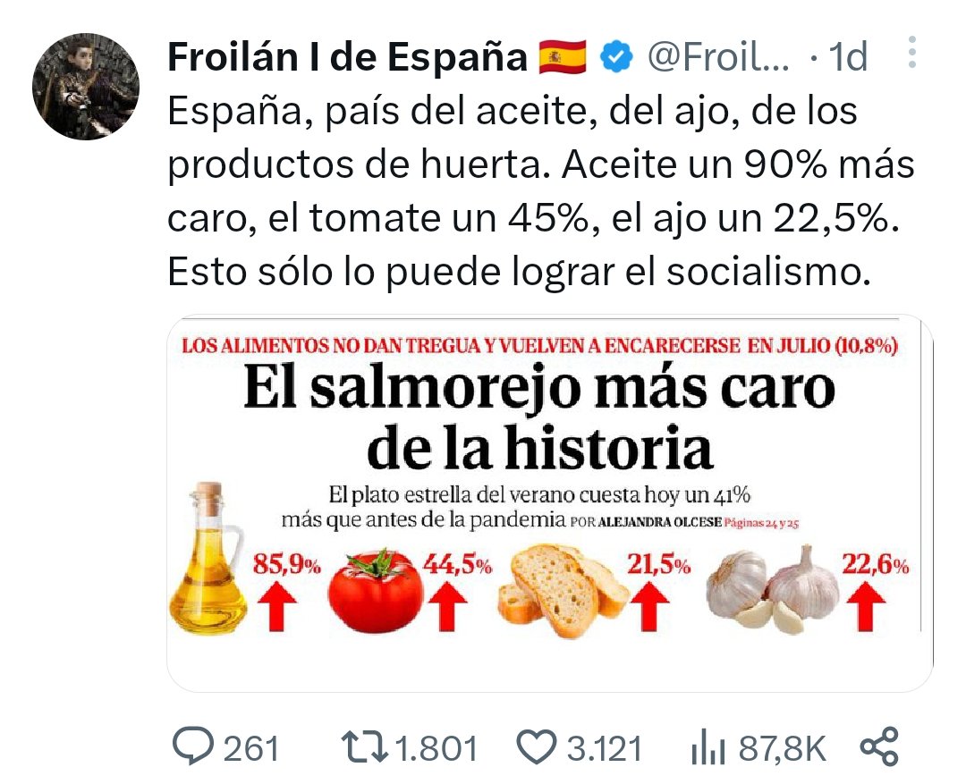 BenderOfuscado's tweet photo. El comunismo habría intervenido los mercados hace meses. Esto es el mejor ejemplo de capitalismo descontrolado, pero no les da. Sencillamente no les da. https://t.co/YjFdCGSwlR