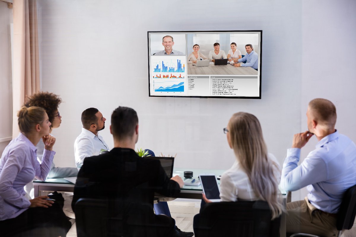 linkintegration's tweet image. Level up your #hybridmeeting space with multi-camera Intelligent Video systems. Users will have a better #remoteexperience, creating the feel of actually being present in the meeting room even when they cannot physically be there.
#avtechnology  hubs.ly/Q01Yyz3T0