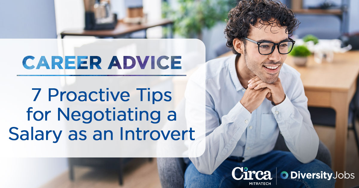 Salary negotiating can be intimidating for anyone but especially for the introverts out there. We have 7 tips to help you confidently navigate the negotiation process and get the recognition you deserve. hubs.li/Q01-smNx0

#salarynegotiation #introverts #careerdevelopment