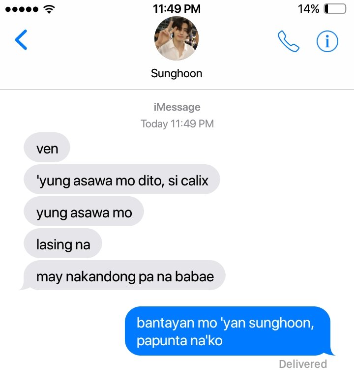 rianesum's tweet photo. WOMANIZER HUSBAND

— filo #sunkiau where

They both agreed on fix marriage for the sake of their parents businesses, So Ven had to deal with his babaerong asawa, Calix.

"asawa ko.. mahal kita.." https://t.co/2ND2DHBeuy