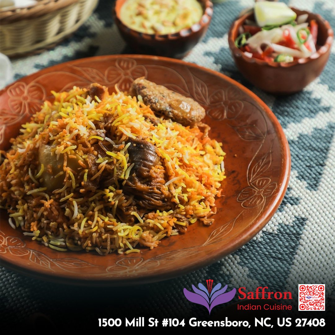 SaffronIndianNC's tweet photo. Biryani: The King of Indian Cuisine
.
#SaffronIndianCuisine  #biryani #indianfood #yummy #foodie #food  #foodphotography #biryanirecipe #indianfoodrecipe #yummy #foodie #foodblogger #foodphotography https://t.co/WOVe4KjleG