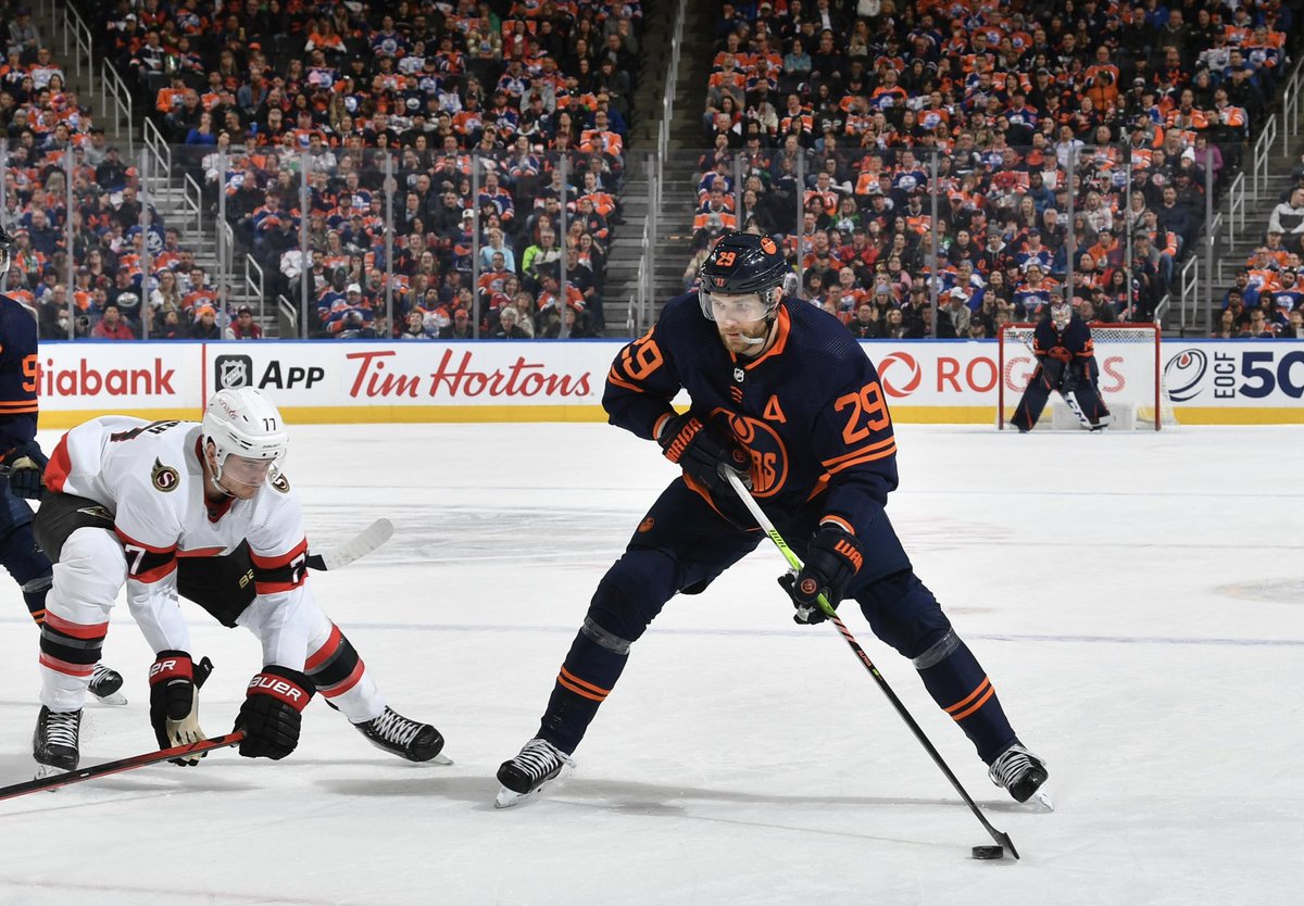 Bob_Stauffer's tweet photo. Six years ago today…

The @EdmontonOilers signed Leon Draisaitl to an 8-year contract extension.

Since the start of the 2017-18 season Draisaitl ranks:

Points: 607 (2nd)
Goals: 256 (4th)
Assists: 351 (3rd)
PPG: 109 (1st)

Great value contract! https://t.co/Cyzh6w5ATv