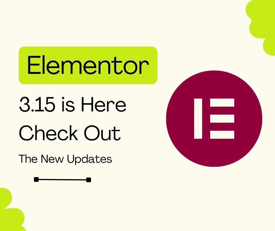 Jahiruljishan's tweet image. Elementor 3.15 is Here – Check out The Taxonomy Filter, Nested Accordion, and More
Read More: linkedin.com/pulse/elemento…

#WordPress #WordPressMaintenance #elementor #webdeveloper #Shopify