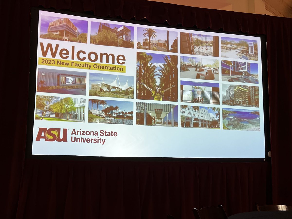 Stella Rouse ☮️ (@stella_rouse) on Twitter photo Continuing the onboarding process <a href="/ASU/">Arizona State University</a>. Next stop, school (department) retreat in two days. Continuing the onboarding process <a href="/ASU/">Arizona State University</a>. Next stop, school (department) retreat in two days.