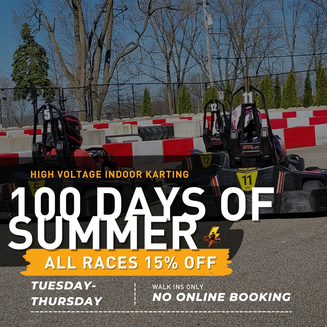 Go Karts, High Voltage Indoor Karting