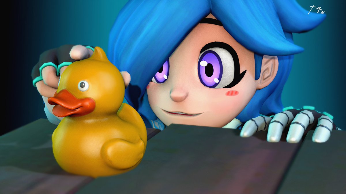 Rubber Ducky! #SMG4 #smg4fanart #TariSMG4 #Smg4tari #SFM #SourceFilmmaker #art