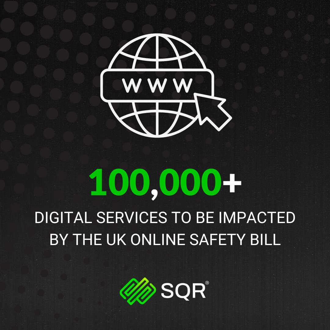 SQR_ID's tweet photo. .@Ofcom has revealed that the #OnlineSafetyBill is set to impact over 100,000 digital services❗
https://t.co/JGTELERJqj
SQR can help companies to:
⚖️meet these new regulatory requirements
🛡️protect users from harm
📉promote #dataminimisation
💪embrace a safer digital future https://t.co/al9bFQiFpw
