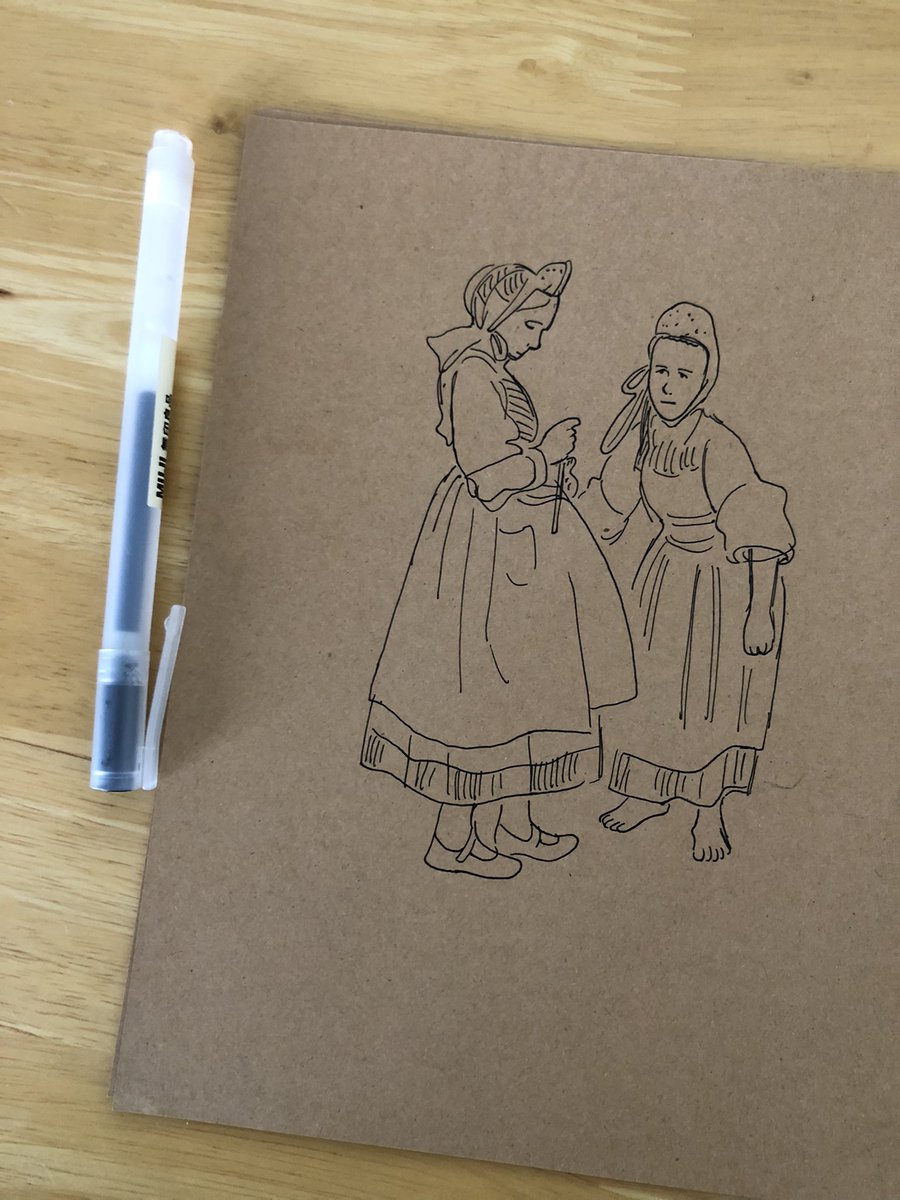 leilanestpasla's tweet photo. Bretonnes et bretons #bretagne #bretonnes #breizh #sketches #drawings #brittany https://t.co/O1JXIiFEbZ