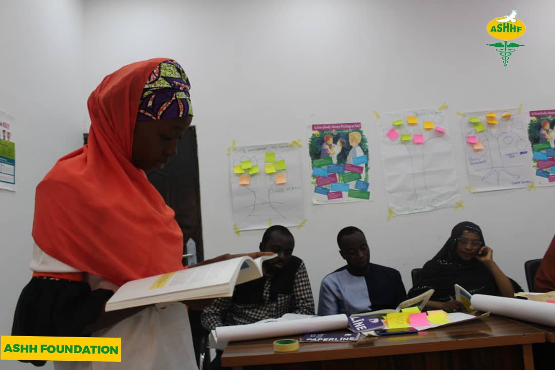 ashhfoundation's tweet photo. The ongoing ASHH Foundation Bully Management and Peace Building Training taking place in #ASHHFOUNDATION INSTITUTE HALL, Bauchi State.
Supported Project in Partnership with Community Advocacy for Rural Development. #Ashh
#LetsEndBully
#IwantToEndBully
#ASHHFBullyCampaign https://t.co/BUVE9TJDiy