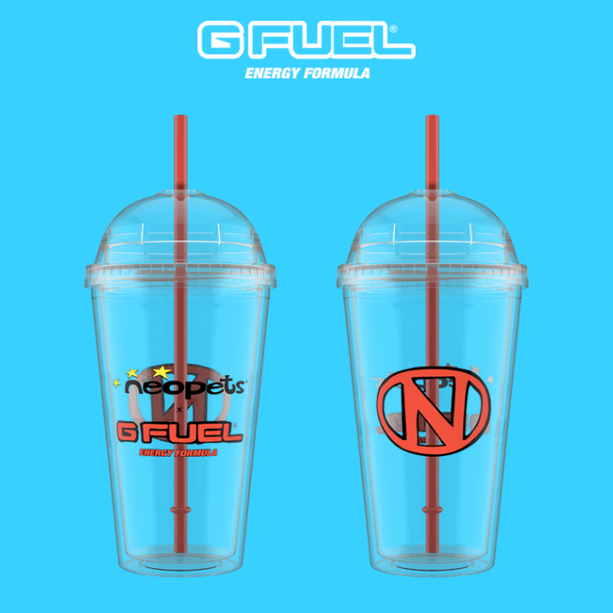 G FUEL Yellow Slushie Cup