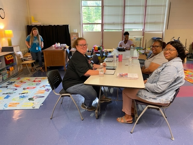 HCPSDistrict's tweet photo. Preschool teachers participated in a professional development session yesterday titled "The Intentional Teacher." https://t.co/LyFo5YudWB