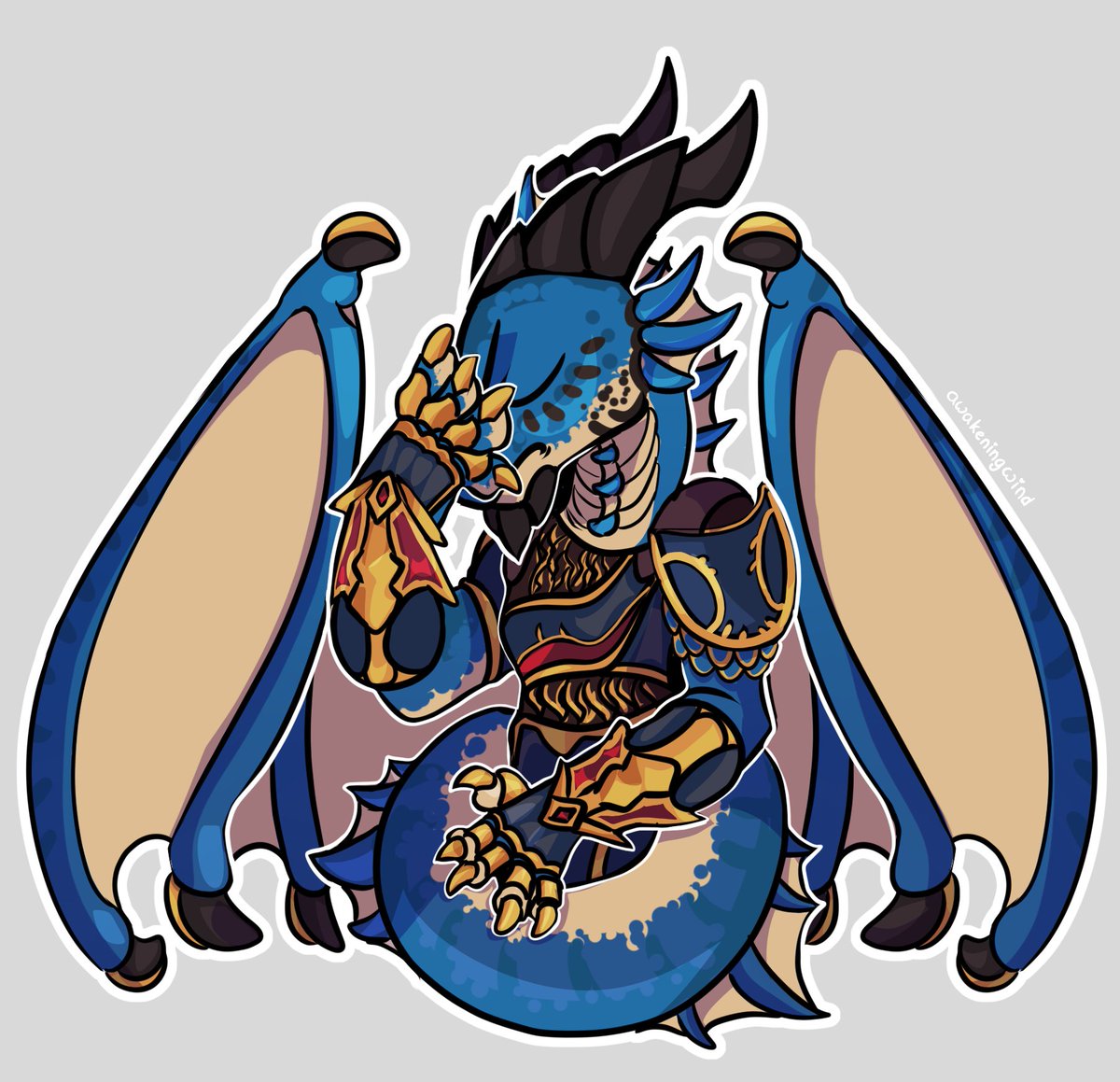 What did you tell him?🤨 sticker for @/feltyr #worldofwarcraft #Dracthyr