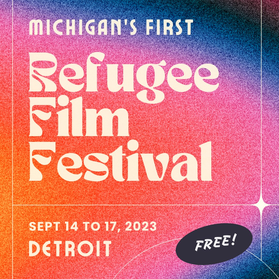 GlobalDET's tweet image. The Southeast Michigan Refugee Collaborative (SEMIRC) and Global Detroit are excited to announce Michigan's first (and FREE) Refugee Film Festival!  Visit linktr.ee/mirefugeefilmf… to get your FREE tickets and learn more!  

#mirefugeefilmfest #refugeefilmfestival #globaldetroit