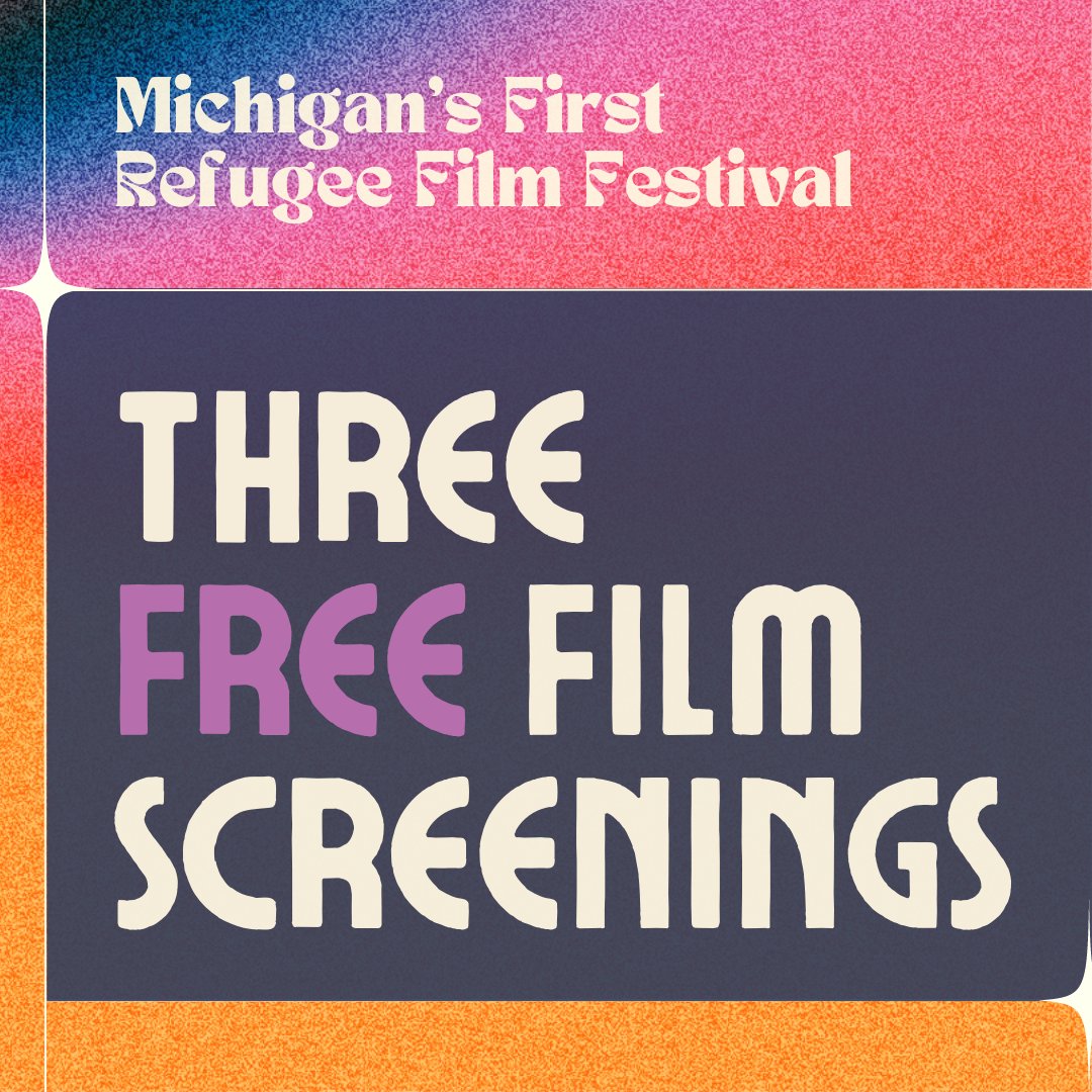 GlobalDET's tweet image. The Southeast Michigan Refugee Collaborative (SEMIRC) and Global Detroit are excited to announce Michigan's first (and FREE) Refugee Film Festival!  Visit linktr.ee/mirefugeefilmf… to get your FREE tickets and learn more!  

#mirefugeefilmfest #refugeefilmfestival #globaldetroit