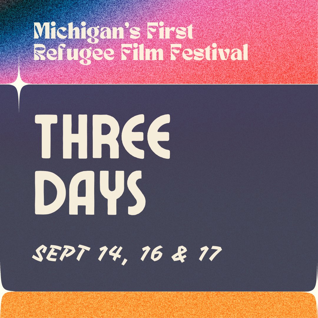 GlobalDET's tweet image. The Southeast Michigan Refugee Collaborative (SEMIRC) and Global Detroit are excited to announce Michigan's first (and FREE) Refugee Film Festival!  Visit linktr.ee/mirefugeefilmf… to get your FREE tickets and learn more!  

#mirefugeefilmfest #refugeefilmfestival #globaldetroit
