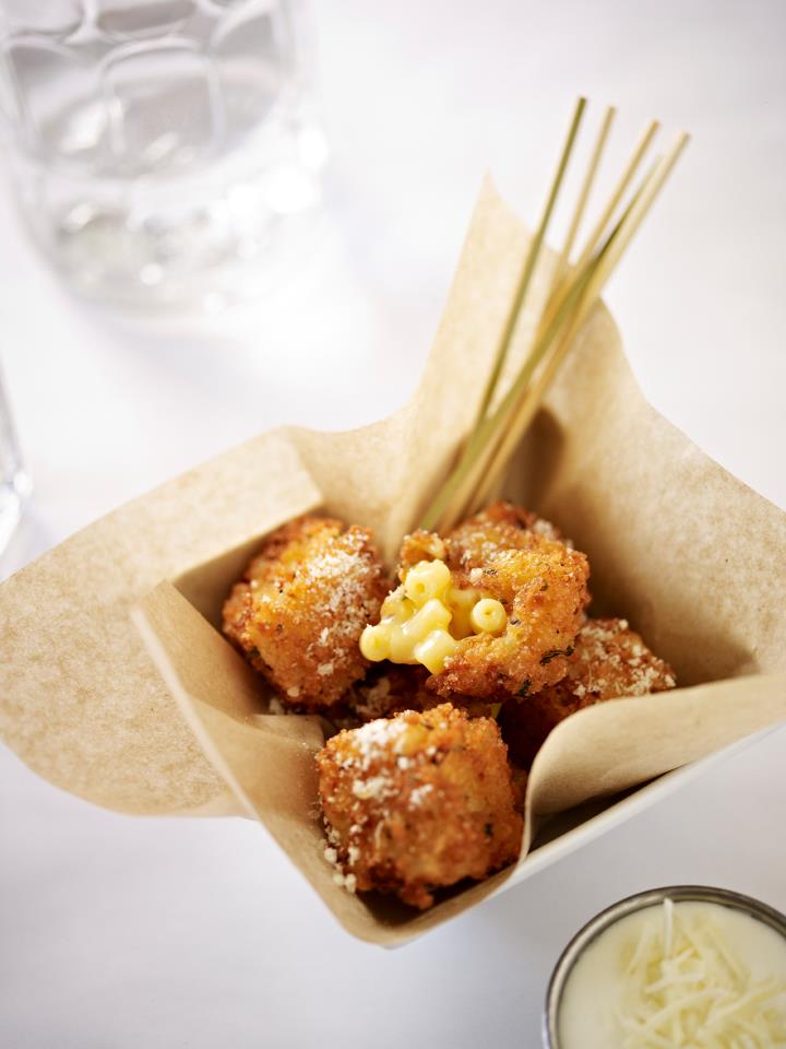 Our Signature Mac + Cheese bites are the perfectly poppable start to dinner.⁠