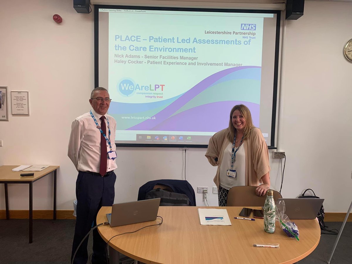 Fab PLACE assessor training today. Great bunch of assessors keen to get started. #WeareLPT @WeimproveQI @HelenWa66989038 @LPTpatientexp @LPTnhs @NHSEngland