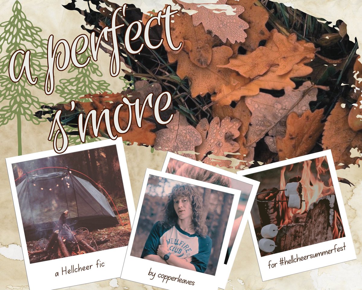 A Perfect S’more: camping, marshmallows…Chrissy finally making a move on her best friend?? Sure! Life's short! Eat the s'more, kiss the boy, & get everything you want. #hellcheer #eddissy #hellcheersummerfest #hellcheersummerfic 

archiveofourown.org/works/49377070…