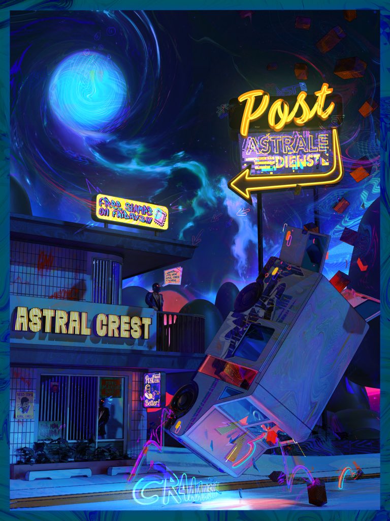 GM “Die Astrale Post 📯” by @0xDominikG (Available now, Link below)