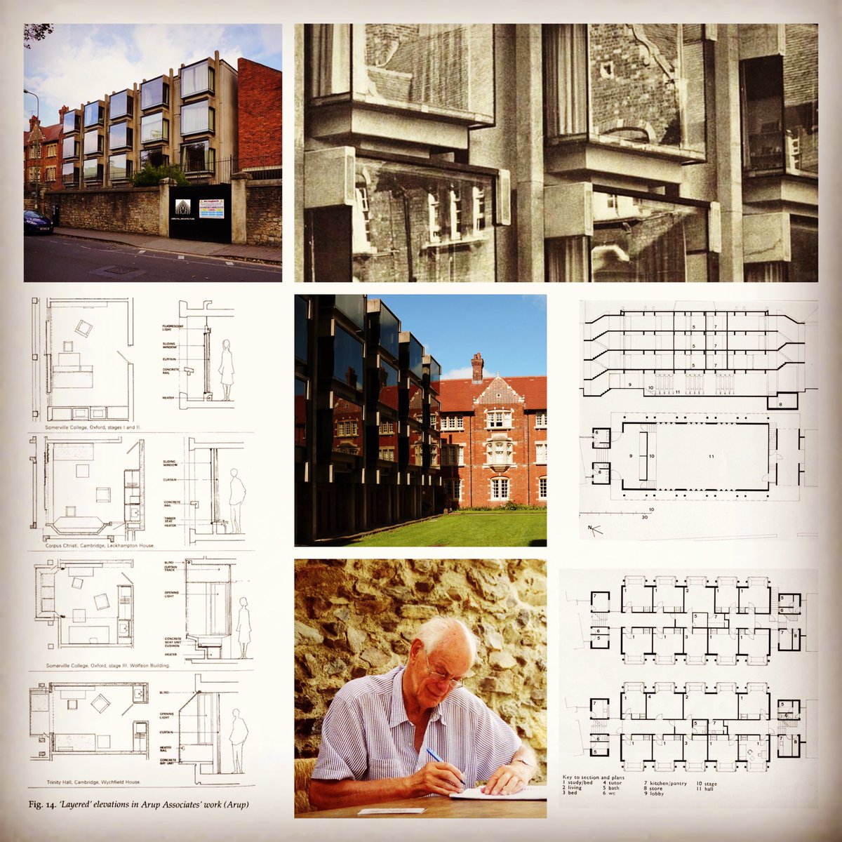 danielscrepanti's tweet photo. Philip Dowson 🇬🇧 (1924-2014)

#santoarchitettoquotidiano #philipdowson #wolfsonbuilding #studenthostel #universitybuilding #sommervillecollege #oxford #england #uk #1967year #arup 

Pictures sources

https://t.co/E5KfmRw0es

https://t.co/YH5llOhvsk

https://t.co/m4kcI5AJQE https://t.co/O08lpDpjYP