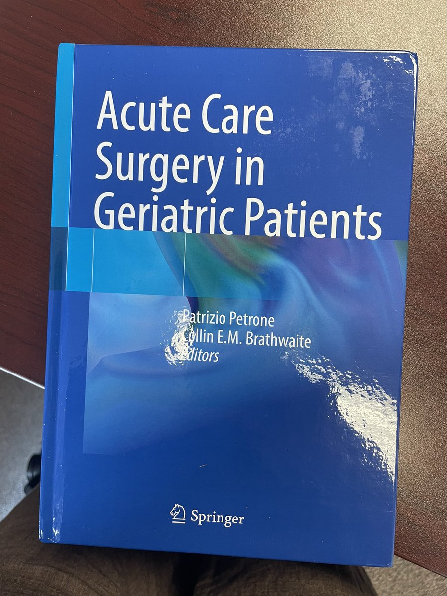 LiliSadri's tweet photo. Proud of the opportunity to contribute to this, it was a privilege to be a part of the surgical care of geriatric patients during my general surgery training. @JeffHealthAb #thebing https://t.co/F1vfRsv9e7