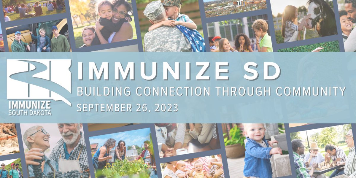 ImmunizeSD's tweet image. Remember to register for the 2023 Immunize SD Conference: Building Connection Through Community!  Check out our website and plan to join us in September!

immunizesd.org/2023-conferenc…