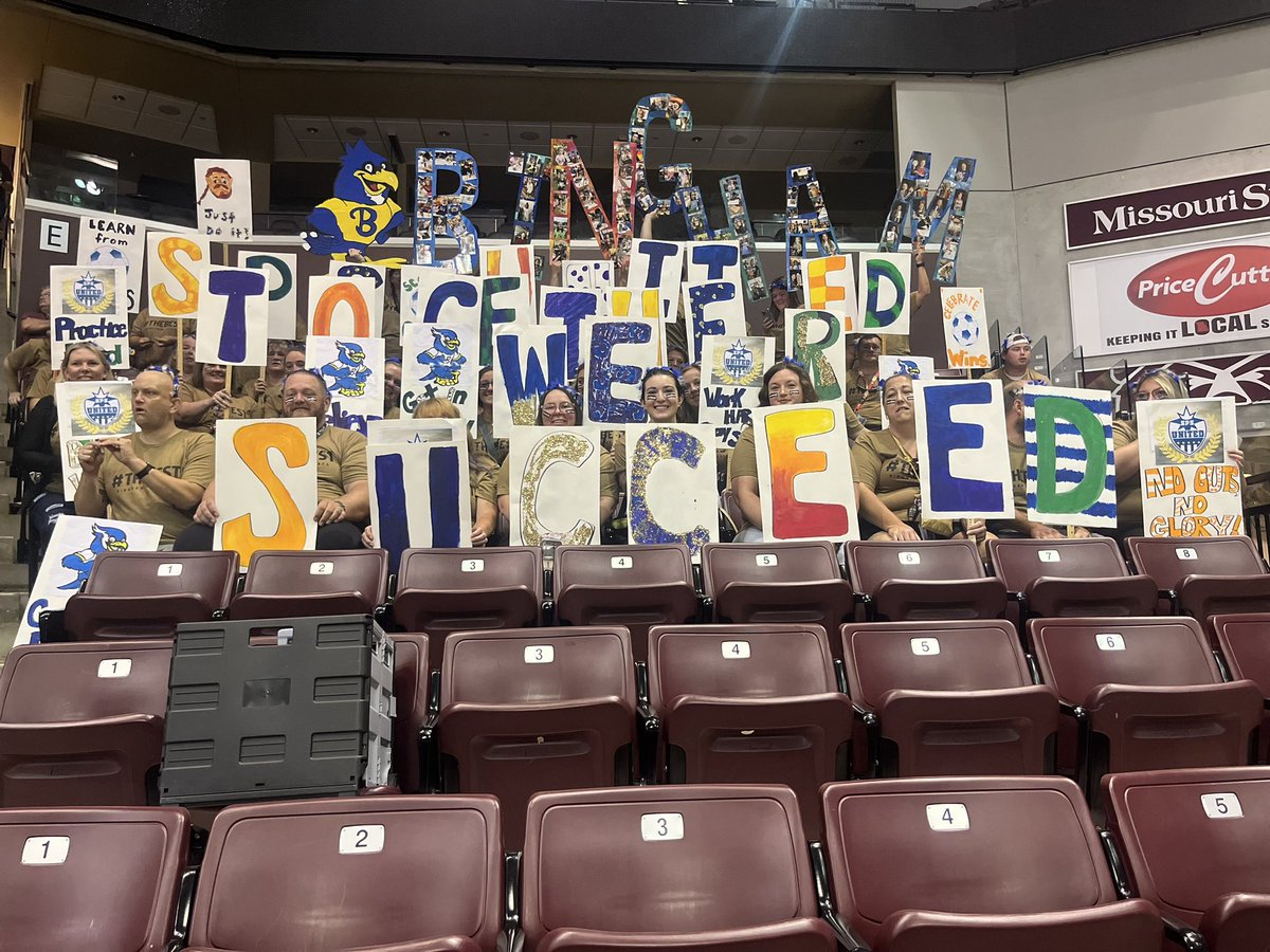 #THEBEST Bingham representing at the all school pep rally. #spsunited