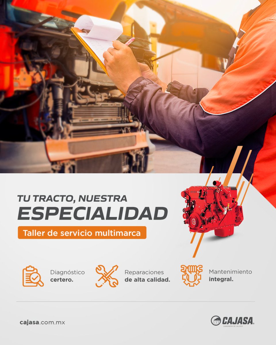 CAJASAMX's tweet image. ¡Tu camión merece el mejor trato! 🚛💨 

Deja que nuestro equipo experto lo consienta con el cuidado que se merece. ¡Saldrá reluciendo como el primer día!✨ 

🔧Recuerda que somos taller #multimarca

Agenda tu cita!⤵️
📲 cajasa.com.mx/contacto