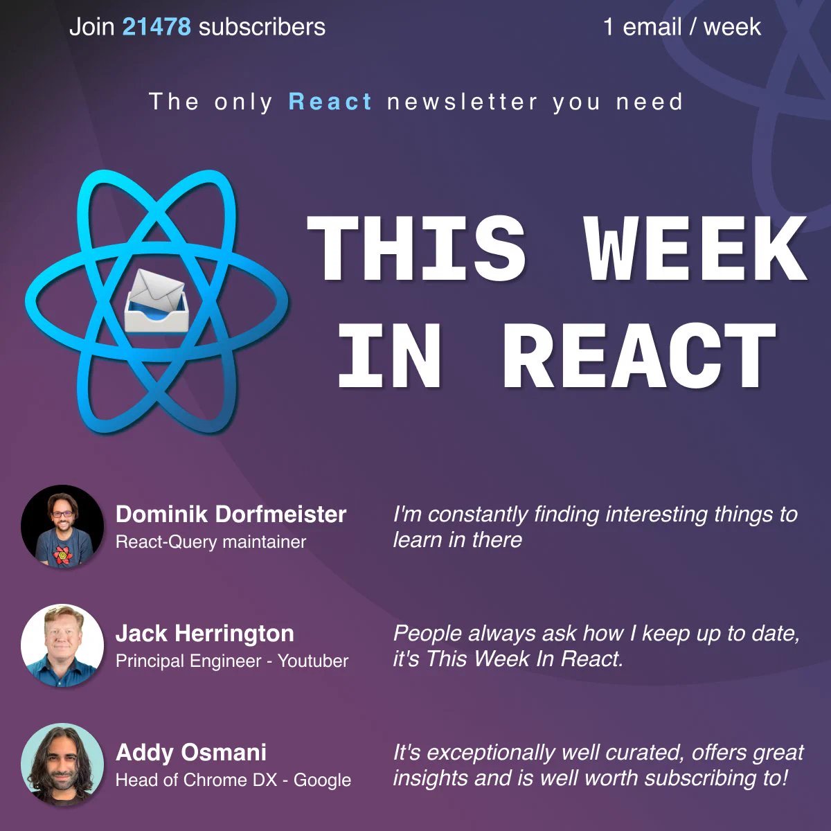 This Week In React 156 ⚛️ - TypeScript doc - Server Actions - Stale Closures - React Falls Behind - Suspense Throttling - Yet-Another-Prop - React-Aria - Next + GTM - Natuerlich - Obsidiosaurus 📱 - EAS Build - Expo-SQLite - Expo CLI DevTools - Perf ... more by ✉️ Details 👇
