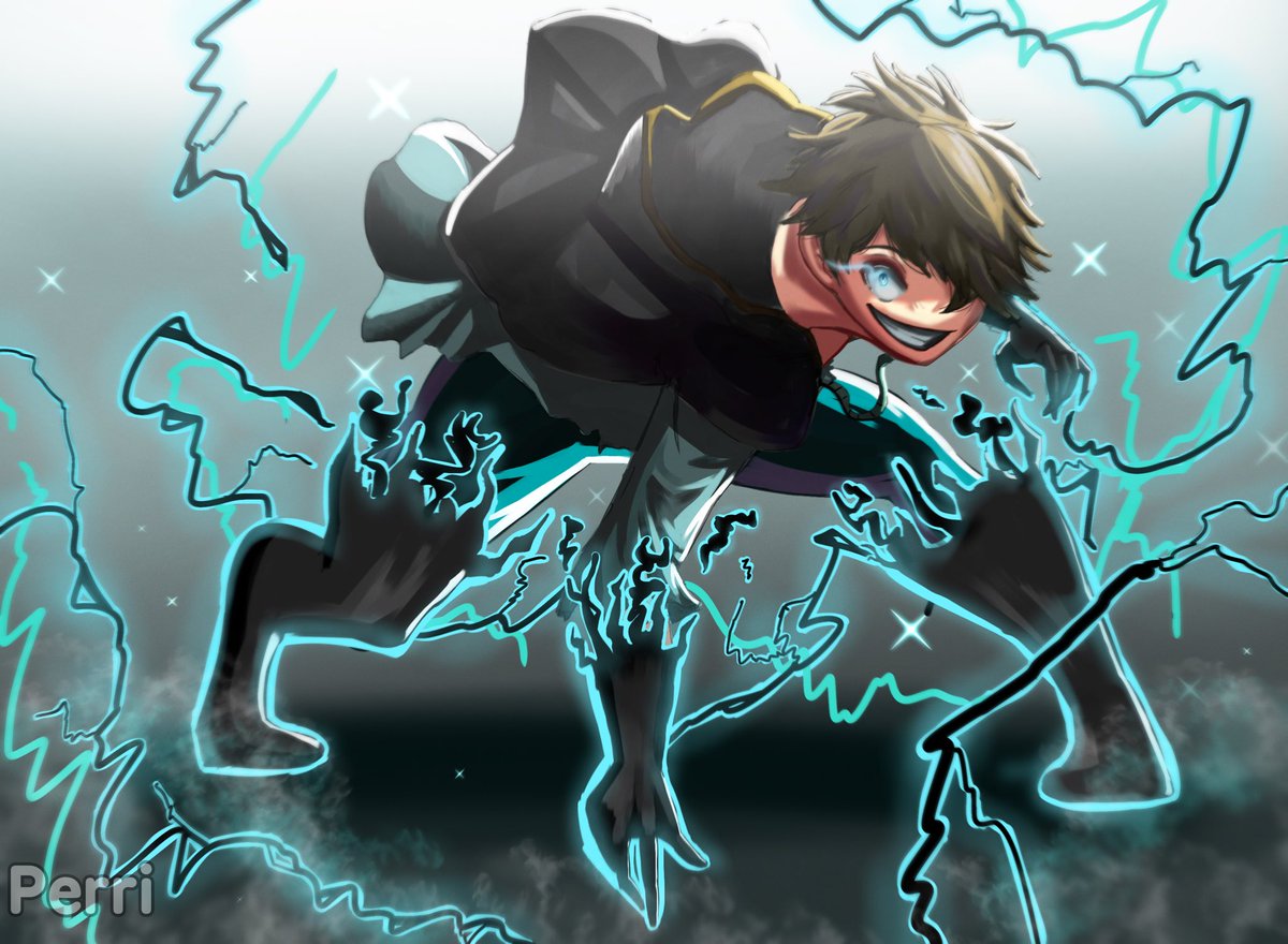 Anti magic lightning #BC #Blackclover