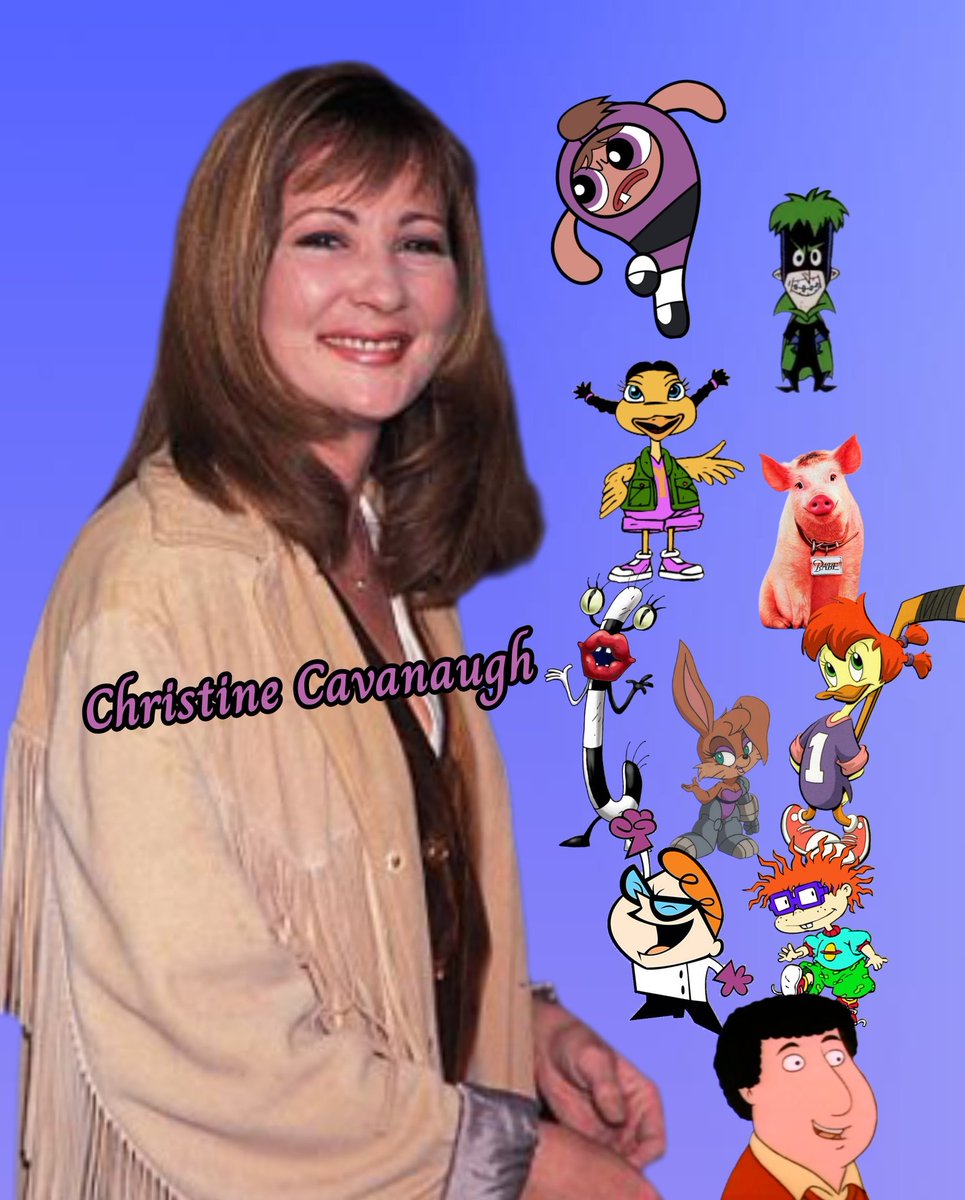 Happy Birthday to one our Favorite VA's from our Childhood, The Late #ChristineCavanaugh. It's been 9 years since we a lost a very talented VA. We will never forget you Christine. 🎂🙏✨ #DextersLaboratory #Rugrats #DarkwingDuck #AaahhRealMonsters #Babe #SonicTheHedgehog