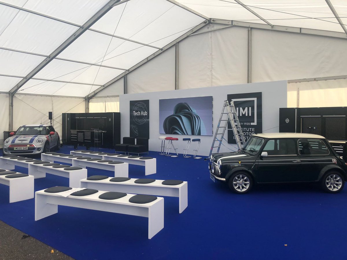 The_IMI's tweet photo. We're almost all set for the start of @UKmotorshow 2023!
Our experts will be on hand throughout the show to help answer any questions you have about careers in the sector. Find us in Hall 2 on Stand 2030.
https://t.co/ZHrC5RVkR3
#IMICommunity #ThingsAreMoving #BritishMotorShow https://t.co/K9bKoABc7S