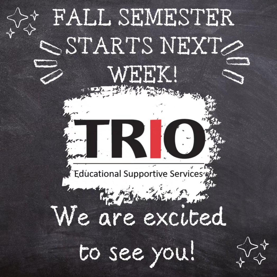 ESS_KState's tweet photo. Summer may be over, but school is back in session! 🏫🤓📚We are so excited to work with our students this new semester achieve their goals! Apply online today to see if you qualify for our free services!🖱💻✔️ https://t.co/0xtSUaUat3