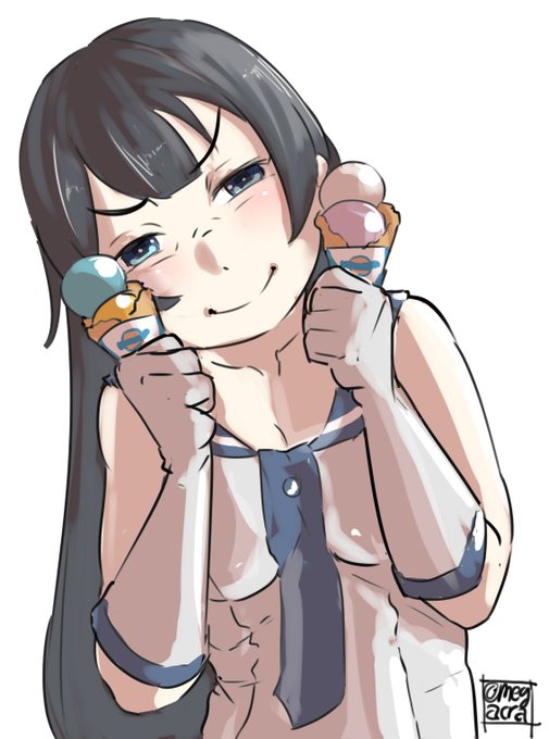 「あーげないよーだ」
#艦これ版深夜の真剣お絵描き60分一本勝負
#艦これ版真剣お絵描き60分一本勝負_20230816
#阿賀野 