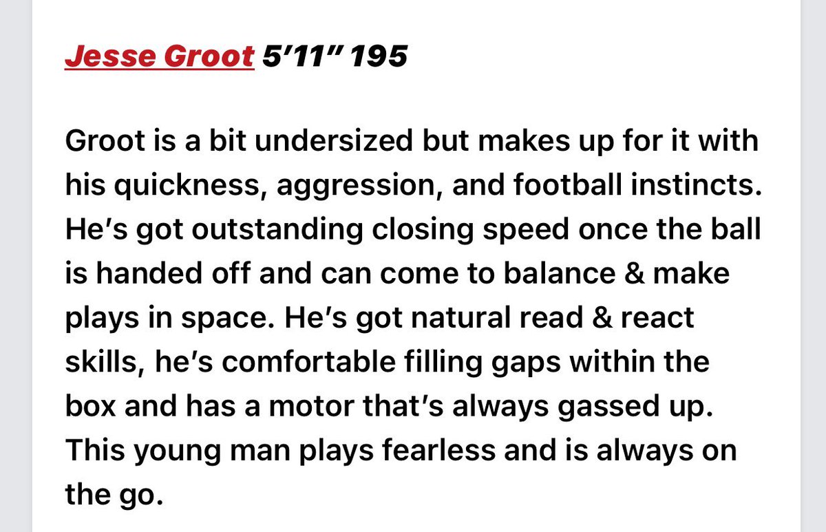 JesseGroot29's tweet photo. Thank you for the amazing article @przcanada and @HSFBscout Grind Never Stops! @coachmcnab20 @UACoachMorris @ajgass77 @coach_wwright @CoachMcConkey @Coach_Mollard @CoachBerryDinos @CoachKyleCole @CoachNezQU @JonSvecX @CoachGrandy @Sean_Ollie @ShoWill33 @SnapChap94 @cappiello99 https://t.co/yV6N8nl42G