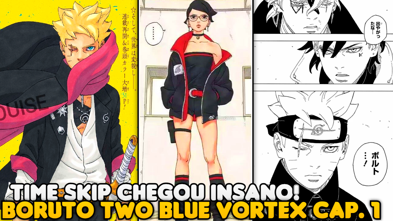 Boruto Two Blue Vortex Capítulo 01 - Spoilers e data de lançamento