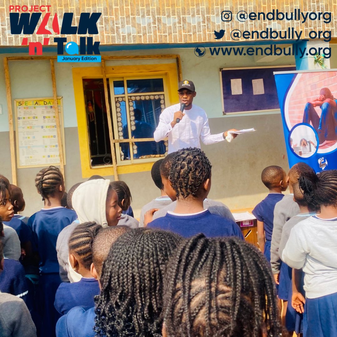 I and my colleagues go from school to school, campaigning against bullying. We expose the dangers and bandwagon effects of bullying on the bully and the victim.
The goal is to #endbullying in schools.