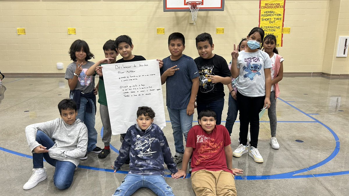 MarcellaPE (@coachpalomarez) on Twitter photo Today <a href="/MarcellaES_AISD/">Marcella Elementary</a> in PE, the 5th grade students came up with their own Bill of Rights! It was very interesting to see their Perspective on school issues.
Ayyy I am <a href="/AldineHS_AISD/">Aldine Senior High School-Aldine ISD</a> alumn so this truly is #myaldine !
<a href="/AldineHPE/">Aldine Health & Physical Education</a>
<a href="/CounselorHampt1/">Counselor Hampton LPC</a> Today <a href="/MarcellaES_AISD/">Marcella Elementary</a> in PE, the 5th grade students came up with their own Bill of Rights! It was very interesting to see their Perspective on school issues.
Ayyy I am <a href="/AldineHS_AISD/">Aldine Senior High School-Aldine ISD</a> alumn so this truly is #myaldine !
<a href="/AldineHPE/">Aldine Health & Physical Education</a>
<a href="/CounselorHampt1/">Counselor Hampton LPC</a>
