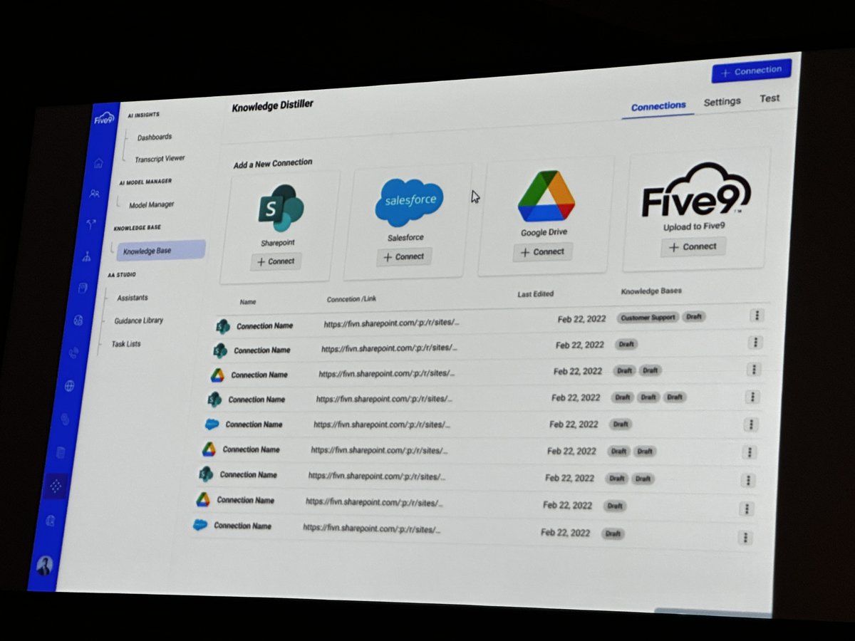 At #Five9CXSummit <a href="/jdrosen2/">Jonathan Rosenberg</a> previews knowledge distiller, which aggregates and curates data across multiple sources