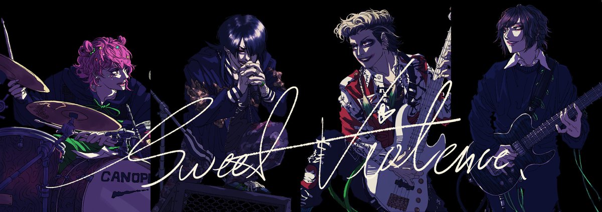 ztbow's tweet photo. めちゃくちゃ好きだわ🎸

海外に住んでいますので、ライブに行けない...🥹
#甘い暴力 https://t.co/B7y4aGmXaQ