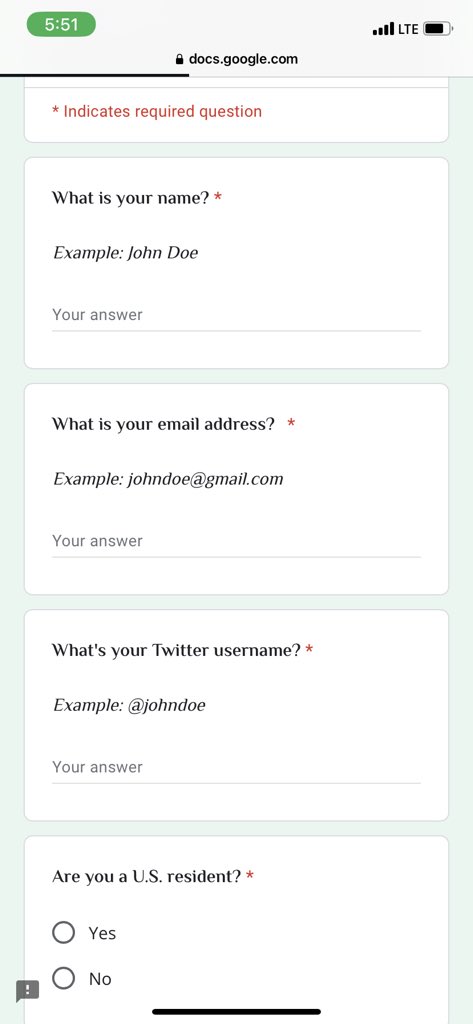 Update on Islamic coin‼️

Go fill out this simple form Asap

🔗 bit.ly/3OZui5I

$ISLM #Airdrop