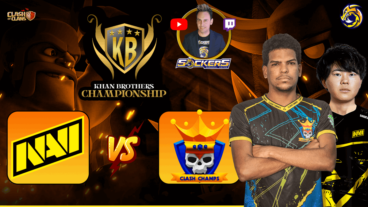 Sockers_'s tweet photo. 🔴LIVE
Semifinales 
➡️https://t.co/08lhpFOAzq
Super GUERRA
A CÁMARAS ABIERTAS 📺👁️
@NAVI_coc VS @ClashChamps_CoC

En la  @Khan_BrothersID
RT🔄 https://t.co/bFCyXeasNG