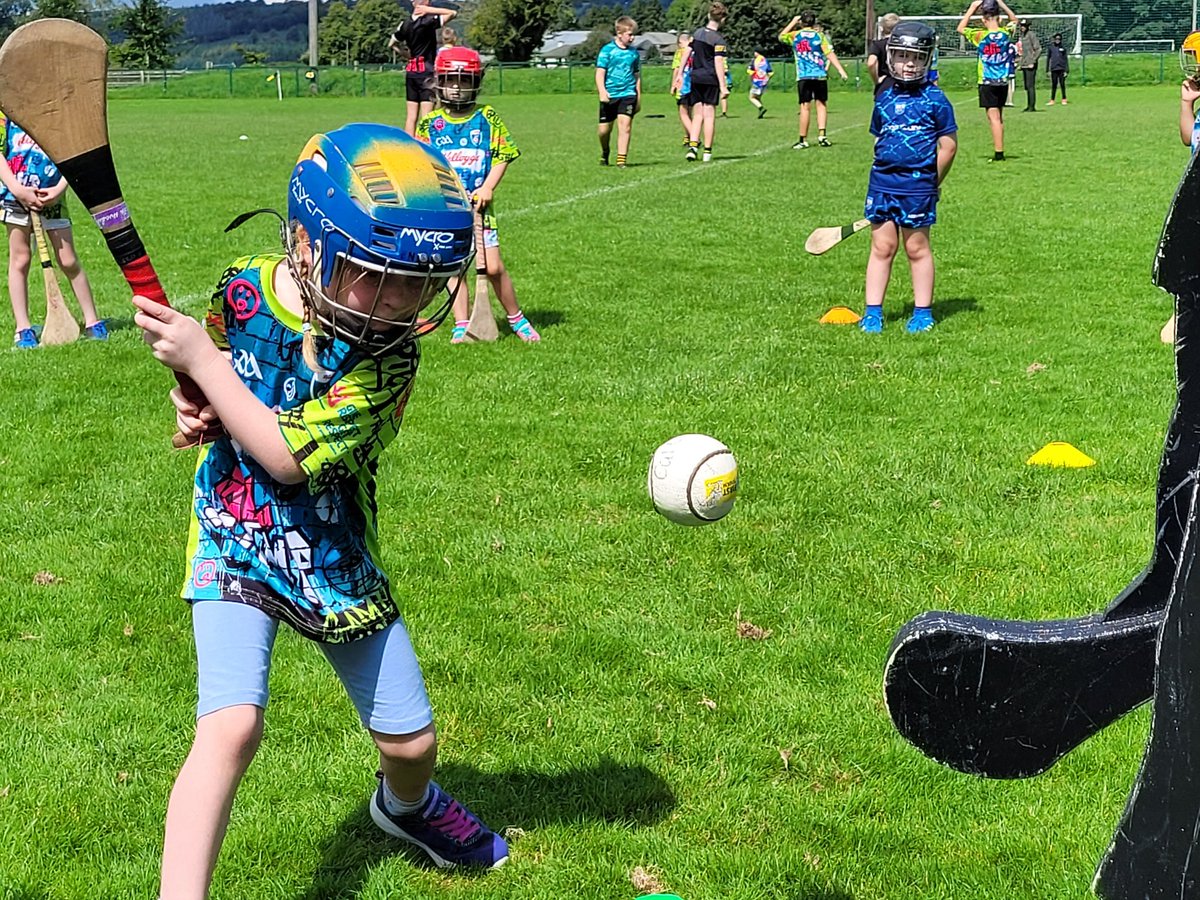 WhelanGavin's tweet photo. A very busy day at the #Lismore Cùl Camp where we were also treated to the popular #BeatTheBacks target game which proved to be a big hit with various groups, thanks to @darrybunne for bringing it along 👍👏🏑🥎 @WaterfordGAACG @LismoreGAA @BallysaggartGAA @WaterfordGAA https://t.co/yAA6b8wt6k