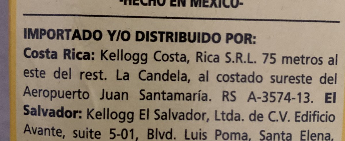VickyDerroche's tweet photo. Eres más complicada que encontrar la sede de Kelloggs en Costa Rica 🤔🤔 https://t.co/Fm93sgCAq2