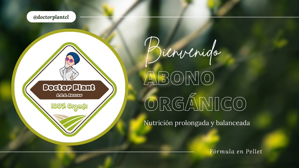 DoctorPlantCL's tweet photo. ¡Prepárate para la primavera en tu jardín! 

🌱🌼 Dale a tus plantas el amor que merecen con nuestro abono orgánico en pellet. Nutrición natural para un florecimiento espectacular. 🌱🌷

 #DoctorPlantChile #AbonoOrgánico #CuidaTusPlantas #plantas #plantlove https://t.co/7LUd9PgBjx