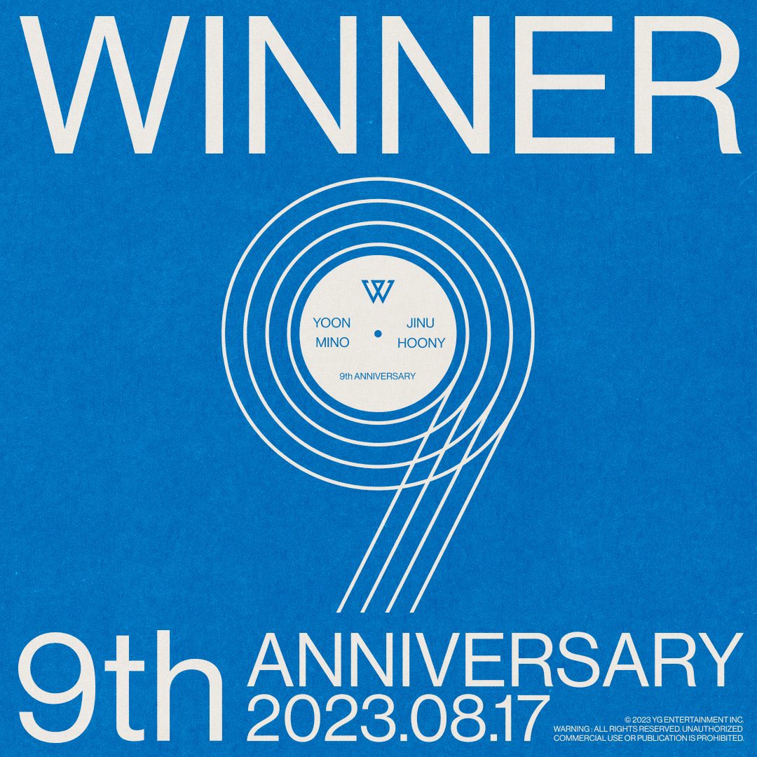 Peace__O924's tweet photo. 9th Anniversary💙💙💙💙

#WINNER #위너 #WINNER9thANNIVERSARY https://t.co/lUP5DZ9Jgx