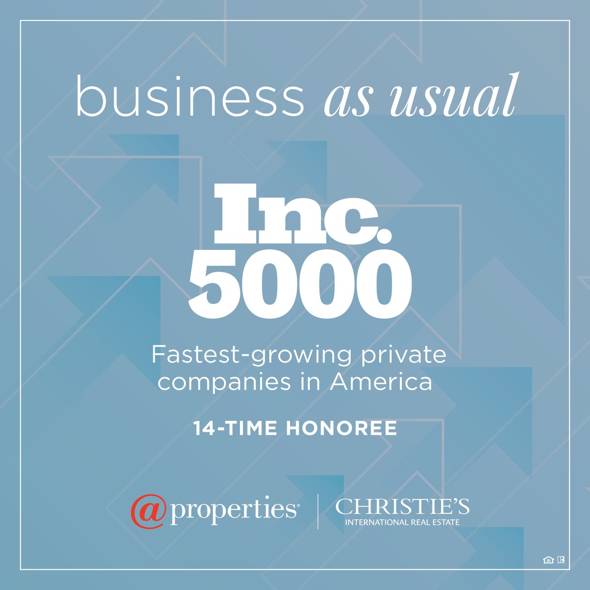 properties's tweet image. On a roll! We’re proud to be named to @Inc's Inc. 5000 list of the nation’s fastest-growing private companies for the 14th time. View the full list here: inc.com/inc5000