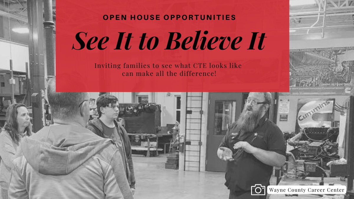 Tis the season of Open Houses and opportunities to re-introduce our communities to what #CareerTechOhio is all about. 

Here's an example of how Wayne Co. used local media to help spread the word! 👇

the-daily-record.com/story/news/edu… via @TheDailyRecord